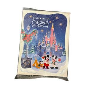 Disney 50th mickeys very merry Christmas print